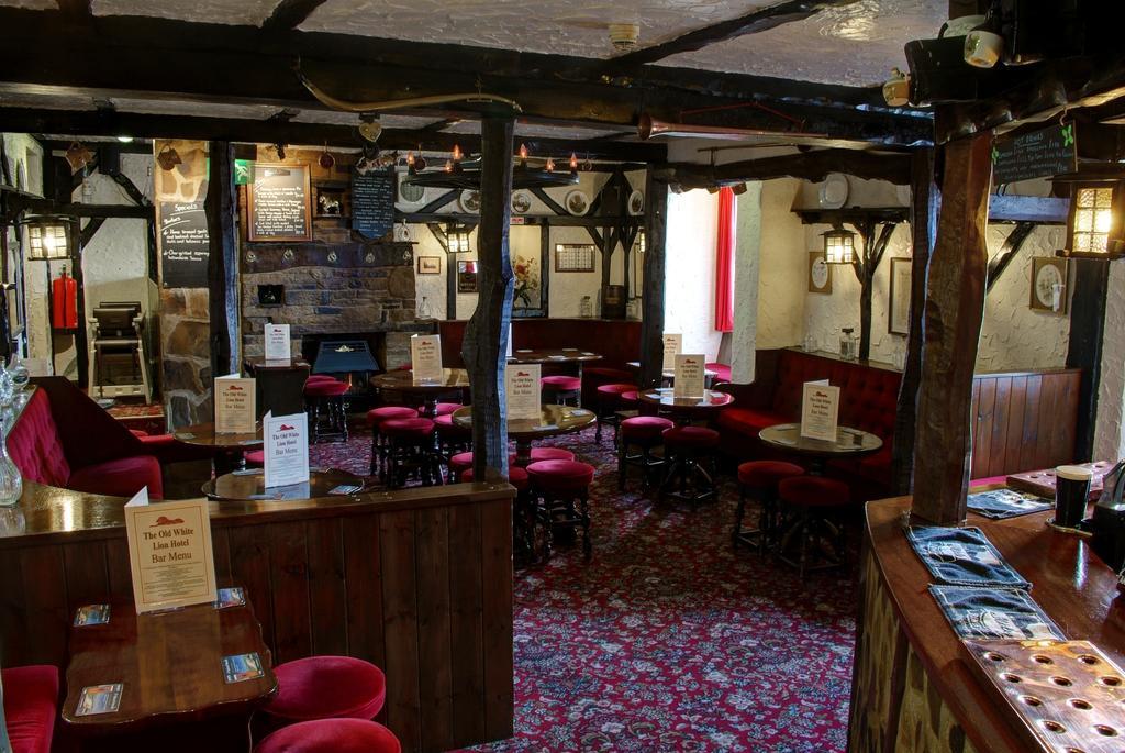 The Old White Lion Hotel Haworth Exterior foto